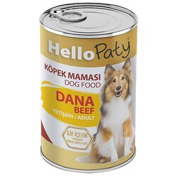 Hello Paty - Hello Paty Premium Pate Dana Etli (Beef) Köpek Yaş Maması 415 Gr