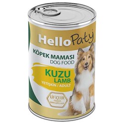 Hello Paty - Hello Paty Premium Pate Kuzu Etli Köpek Yaş Maması 415 Gr