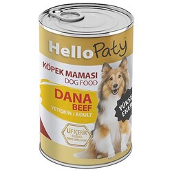Hello Paty Premium Pate Yüksek Enerji Dana Etli (Beef) Köpek Yaş Maması 415 Gr - Hello Paty