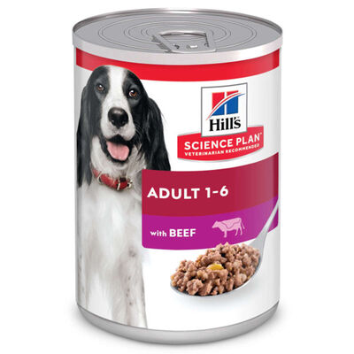 Hills Sığır Etli Yetişkin Köpek Konservesi 370 Gr