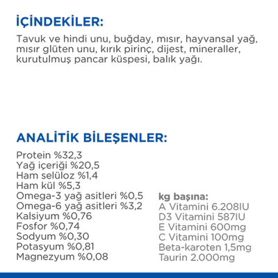 Hills Tavuk Etli Yetişkin Kedi Maması 10 Kg