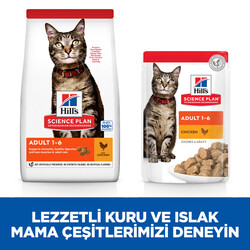 Hills Tavuk Etli Yetişkin Kedi Maması 10 Kg - Thumbnail