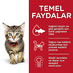 Hills Chunks in Gravy Kitten Balıklı Yavru Kedi Yaş Maması 85 Gr - (12 Adet) - 6