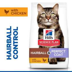 Hills Hairball Perfect Coat Tüy Yumağı Kontrol Tavuklu Kedi Maması 1,5 Kg + Beaphar Malt Macun 100 Gr - 3