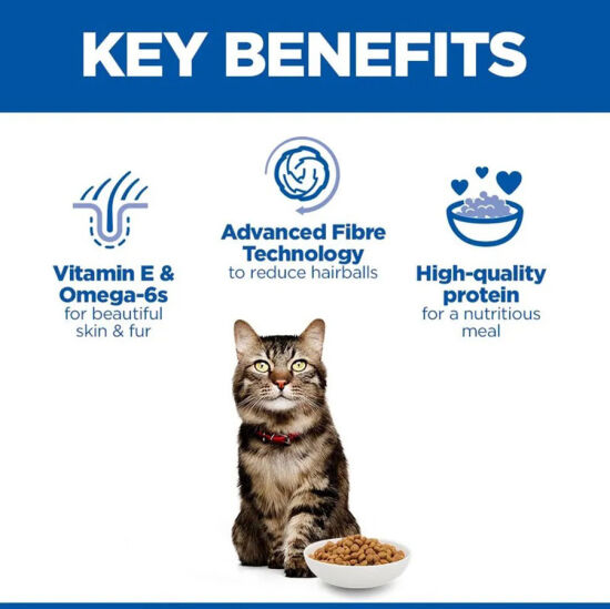 Hills Hairball Perfect Coat Tüy Yumağı Kontrol Tavuklu Kedi Maması 1,5 Kg + Beaphar Malt Macun 100 Gr - 6