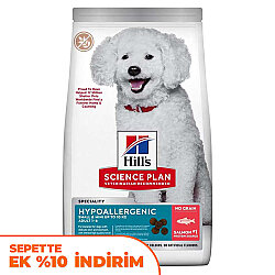 Hills Hypoallergenic Somonlu Küçük ve Mini Irk Köpek Maması 1,5 Kg - Hills