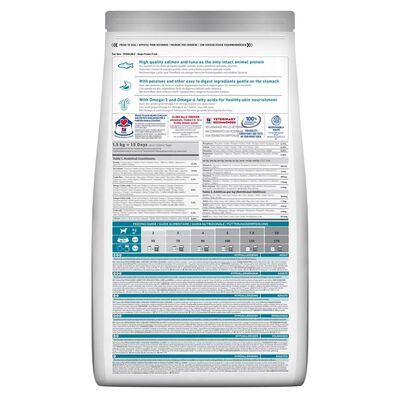 Hills Hypoallergenic Somonlu Küçük ve Mini Irk Köpek Maması 1,5 Kg + Katlanır Mama Kabı - 4