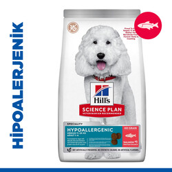 Hills Hypoallergenic Somonlu Orta Irk Köpek Maması 2,5 Kg + Poşet Taşıma Çantası - 3