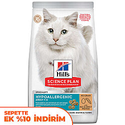 Hills Hypoallergenic Yumurta ve Böcek Proteinli Kedi Maması 7 Kg - Hills