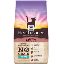 Hills Ideal Balance Tahılsız Ton Balıklı Kedi Maması 1,5 Kg + Temizlik Mendili - Hills