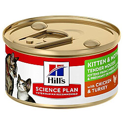 Hills Kitten Mother Tavuk Ve Hindili Yavru ve Anne Kedi Yaş Maması 85 Gr - Hills