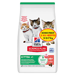 Hills Kitten Somonlu Yavru Kedi Maması 5 + 2 Kg (Toplam 7 Kg) - 1