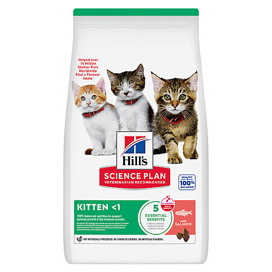 Hills Kitten Somonlu Yavru Kedi Maması 7 Kg - 1