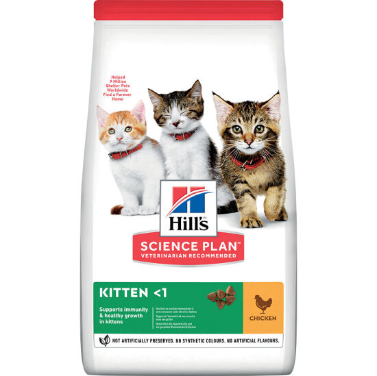 Hills Kitten Tavuklu Yavru Kedi Maması 3 Kg + Saklama Kabı - 2