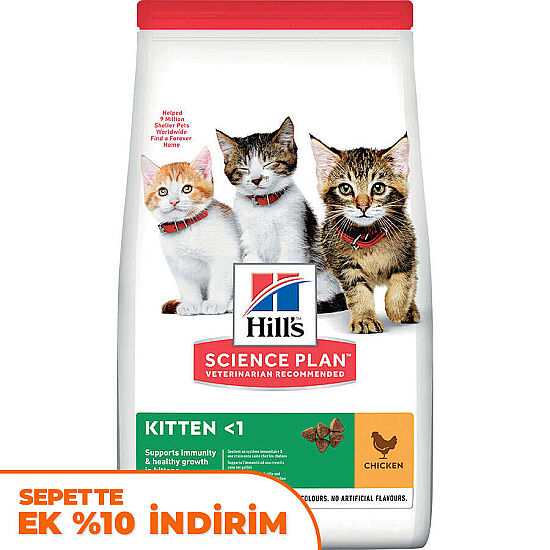 Hills Kitten Tavuklu Yavru Kedi Maması 3 Kg - 1