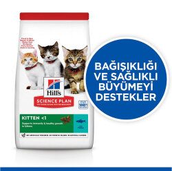 Hills Kitten Ton Balıklı Yavru Kedi Maması 1,5 Kg + Moderna Desenli Mama Kabı ve Hills Yaş Mama - 4