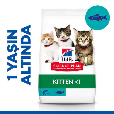 Hills Kitten Ton Balıklı Yavru Kedi Maması 1,5 Kg + Mama Kabı