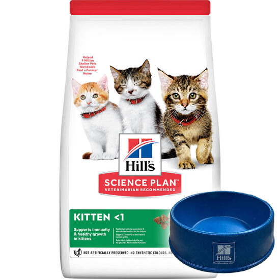 Hills Kitten Ton Balıklı Yavru Kedi Maması 7 Kg + Mama Kabı - 1