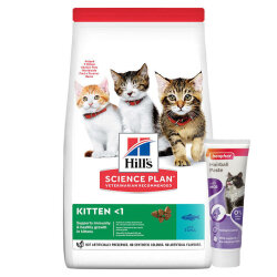 Hills Kitten Ton Balıklı Yavru Kedi Maması 7 Kg + Beaphar Malt Macun 100 Gr - Hills