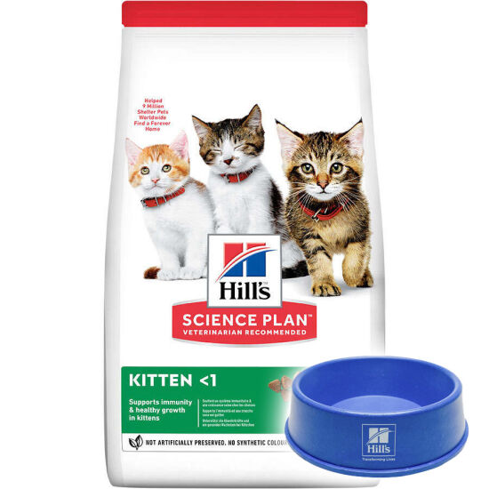 Hills Kitten Ton Balıklı Yavru Kedi Maması 7 Kg + Mama Kabı - 1