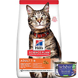 Hills Lamb Kuzulu Yetişkin Kedi Maması 10 Kg + 4 Adet Schesir Konserve 85 Gr - Hills