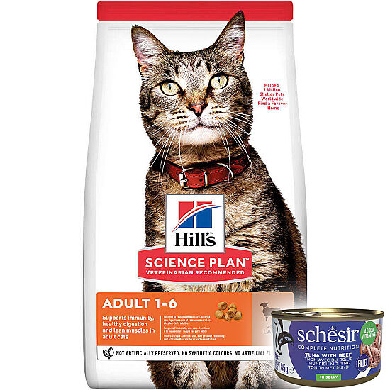 Hills Lamb Kuzulu Yetişkin Kedi Maması 10 Kg + 4 Adet Schesir Konserve 85 Gr - 1