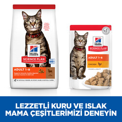 Hills Lamb Kuzulu Yetişkin Kedi Maması 10 Kg + Mama Kabı - Thumbnail