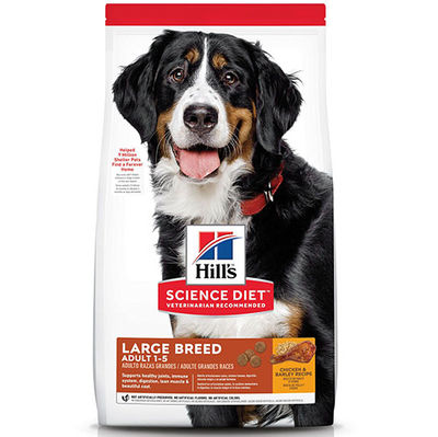 Hills Large Breed Büyük Irk Tavuklu Köpek Maması 14 Kg + 4 Adet Temizlik Mendili