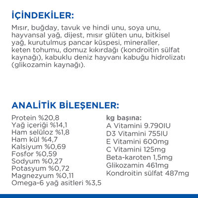 Hills Large Breed Büyük Irk Tavuklu Köpek Maması 14 Kg + 4 Adet Temizlik Mendili