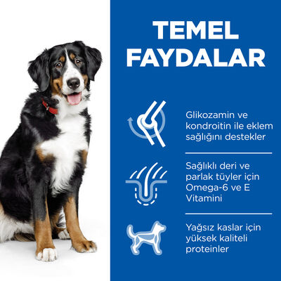 Hills Large Breed Büyük Irk Tavuklu Köpek Maması 14 Kg + 4 Adet Temizlik Mendili