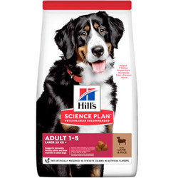 Hills Large Breed İri Irk Kuzulu Köpek Maması 14 Kg + Frizbi Oyuncak - Thumbnail