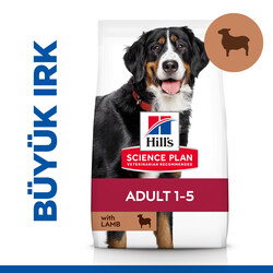 Hills Large Breed İri Irk Kuzulu Köpek Maması 14 Kg + Frizbi Oyuncak - Thumbnail