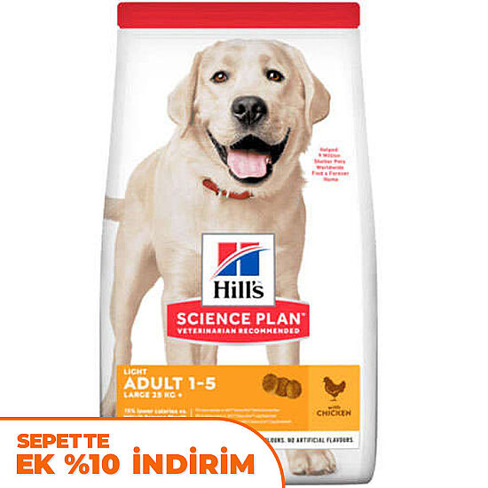 Hills Light Large Breed Büyük Irk Diyet Köpek Maması 14 Kg - 1
