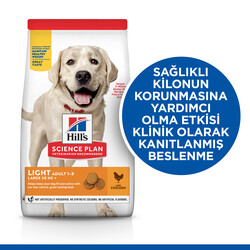 Hills Light Large Breed Büyük Irk Diyet Köpek Maması 14 Kg + Frizbi Oyuncak - Thumbnail