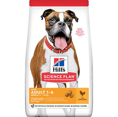 Hills Light Tavuklu Diyet Köpek Maması 14 Kg + Top Fırlatıcı Oyuncak