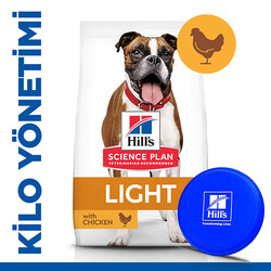 Hills Light Tavuklu Diyet Köpek Maması 14 Kg + Frizbi Oyuncak - Thumbnail
