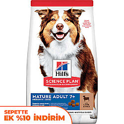 Hills Mature +7 Lamb Kuzulu Yaşlı Köpek Maması 14 Kg - Hills