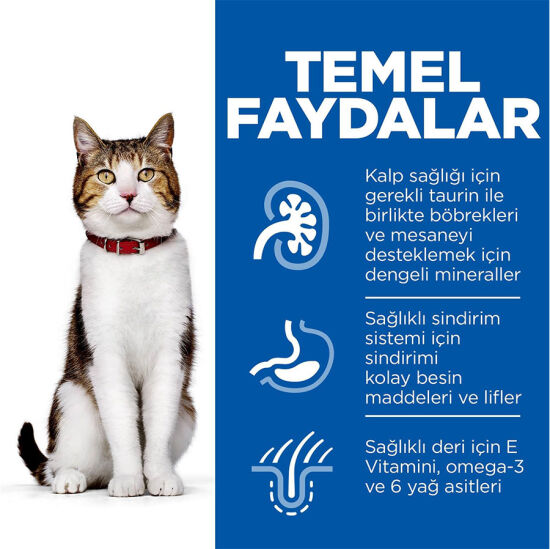 Hills Mature 7+ Somon Balıklı Yaşlı Kedi Maması 1,5 Kg - 2