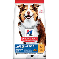 Hills Mature 7+ Tavuklu Orta Irk Yaşlı Köpek Maması 2,5 Kg - Thumbnail