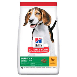 Hills - Hills Medium Orta Irk Tavuk Etli Yavru Köpek Maması 2,5 Kg + Temizlik Mendili