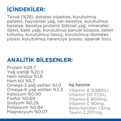 Hills No Grain Chicken Tavuklu Tahılsız Kedi Maması 1,5 Kg