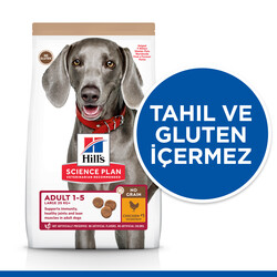 Hills No Grain Large Tavuklu Tahılsız Büyük Irk Köpek Maması 12 Kg + Beaphar Glucosamine 300 Gr - Thumbnail