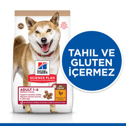 Hills No Grain Medium Tavuklu Tahılsız Köpek Maması 12 Kg + Frizbi Oyuncak - Thumbnail