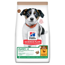 Hills No Grain Puppy Tavuk Küçük ve Orta Irk Yavru Köpek Maması 12 Kg - Thumbnail