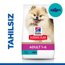 Hills - Hills No Grain Ton Balıklı Mini ve Küçük Irk Tahılsız Köpek Maması 6 Kg + 3 Adet Temizlik Mendili