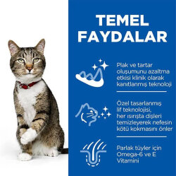 Hills Oral Care Tavuklu Ağız Sağlığı Kedi Maması 1,5 Kg + Beaphar Malt Macun 100 Gr - 3