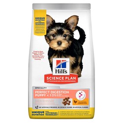 Hills Perfect Digestion Küçük Irk Yavru Tavuklu Köpek Maması 3 Kg - Hills