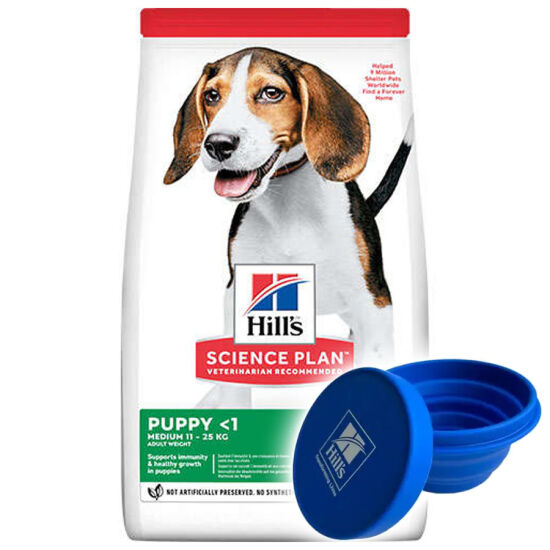 Hills Puppy Kuzulu Yavru Köpek Maması 14 Kg + Mama Kabı - 10