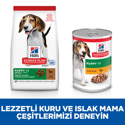 Hills Puppy Kuzulu Yavru Köpek Maması 14 Kg + Top Fırlatıcı Oyuncak