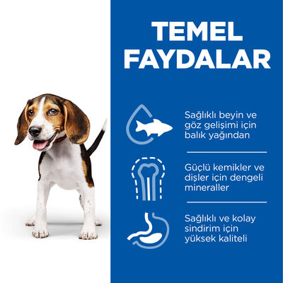 Hills Puppy Kuzulu Yavru Köpek Maması 14 Kg + Top Fırlatıcı Oyuncak